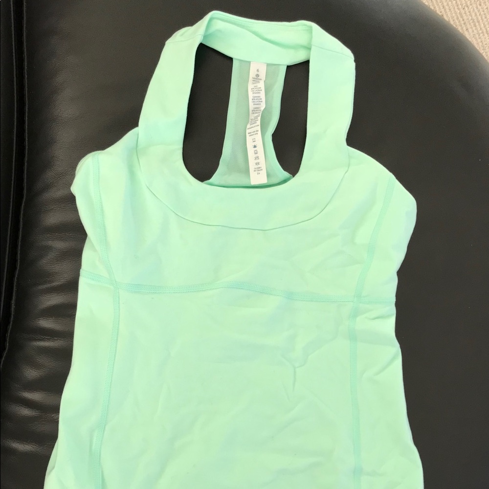 Lululemon Scoop Neck Mesh Racerback Tank